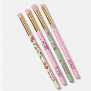 Strawberry Shortcake Makeup Brush Set Limited Edition Set of 4
